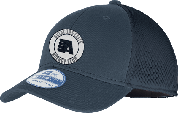 Aspen Aviators New Era Youth Stretch Mesh Cap